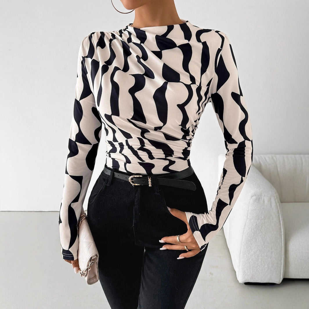 European Elegant Chic Top