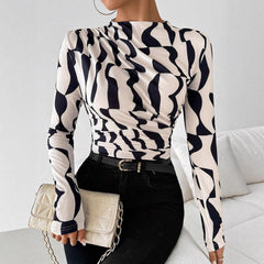 European Elegant Chic Top